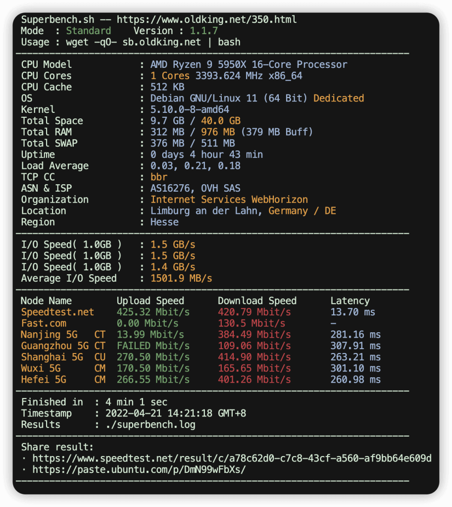 图片[1]-VPS服务器常用脚本-性能测试-VPS服务器测速-流媒体解锁检测